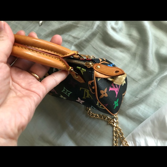 Authentic Louis Vuitton mini speedy multi color - Picture 4 of 8